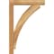 Ekena Millwork Thorton Block Rough Sawn Bracket w/ Offset Brace, Western Red Cedar, 4"W x 16"D x 24"H BKT0402X16X24THR05RWR - alternate 2
